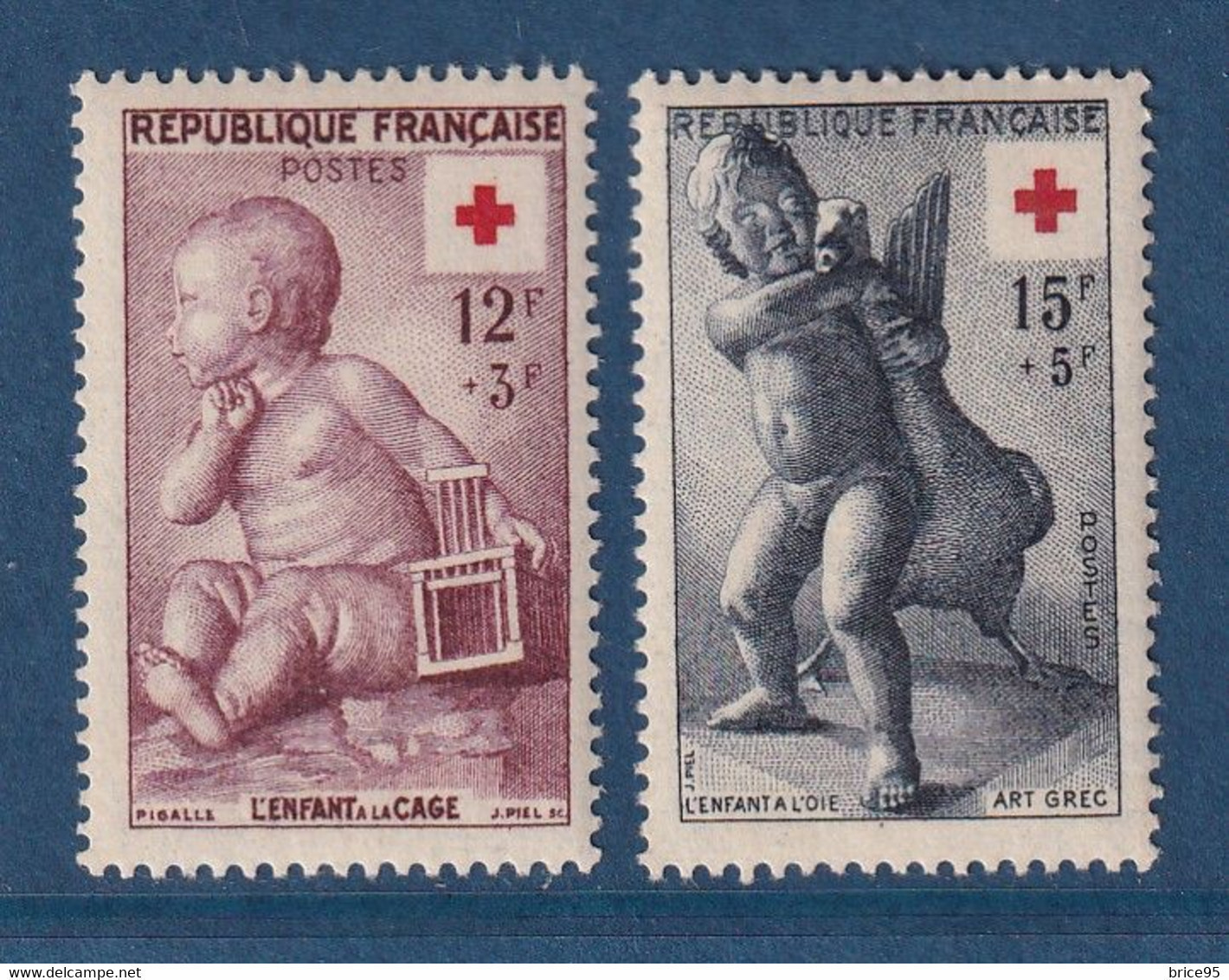 France - YT Nº 1048 Et 1049 ** - Neuf Sans Charnière - 1955 - Nuovi