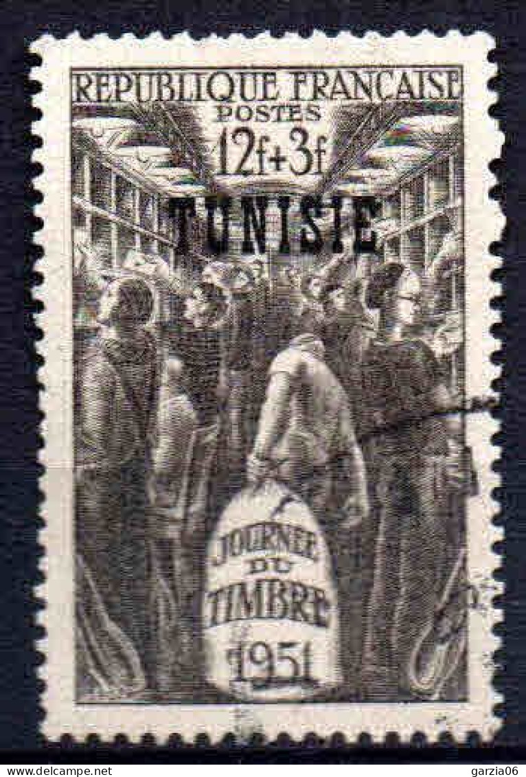 Tunisie  - 1951 - Journée Du Timbre- N° 349 - Oblit - Used - Used Stamps