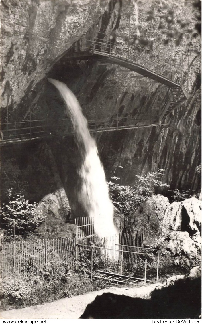 FRANCE - La Franche Comté Pittoresque - Environs De Lons Le Saunier (Jura) - Vue Sur La Cascade - Carte Postale Ancienne - Lons Le Saunier