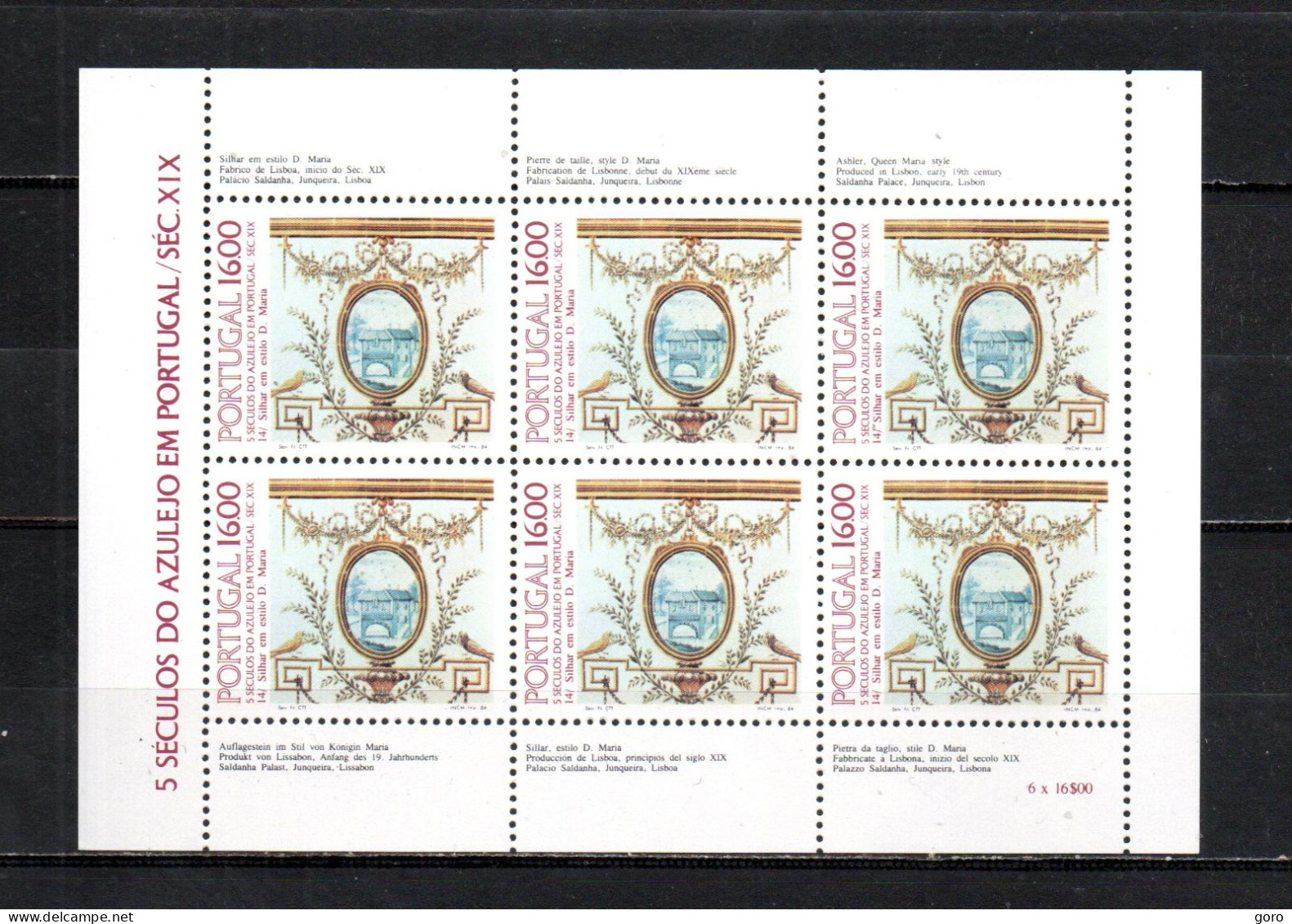 Portugal   1984  .-   1618  A   ** - Postzegelboekjes
