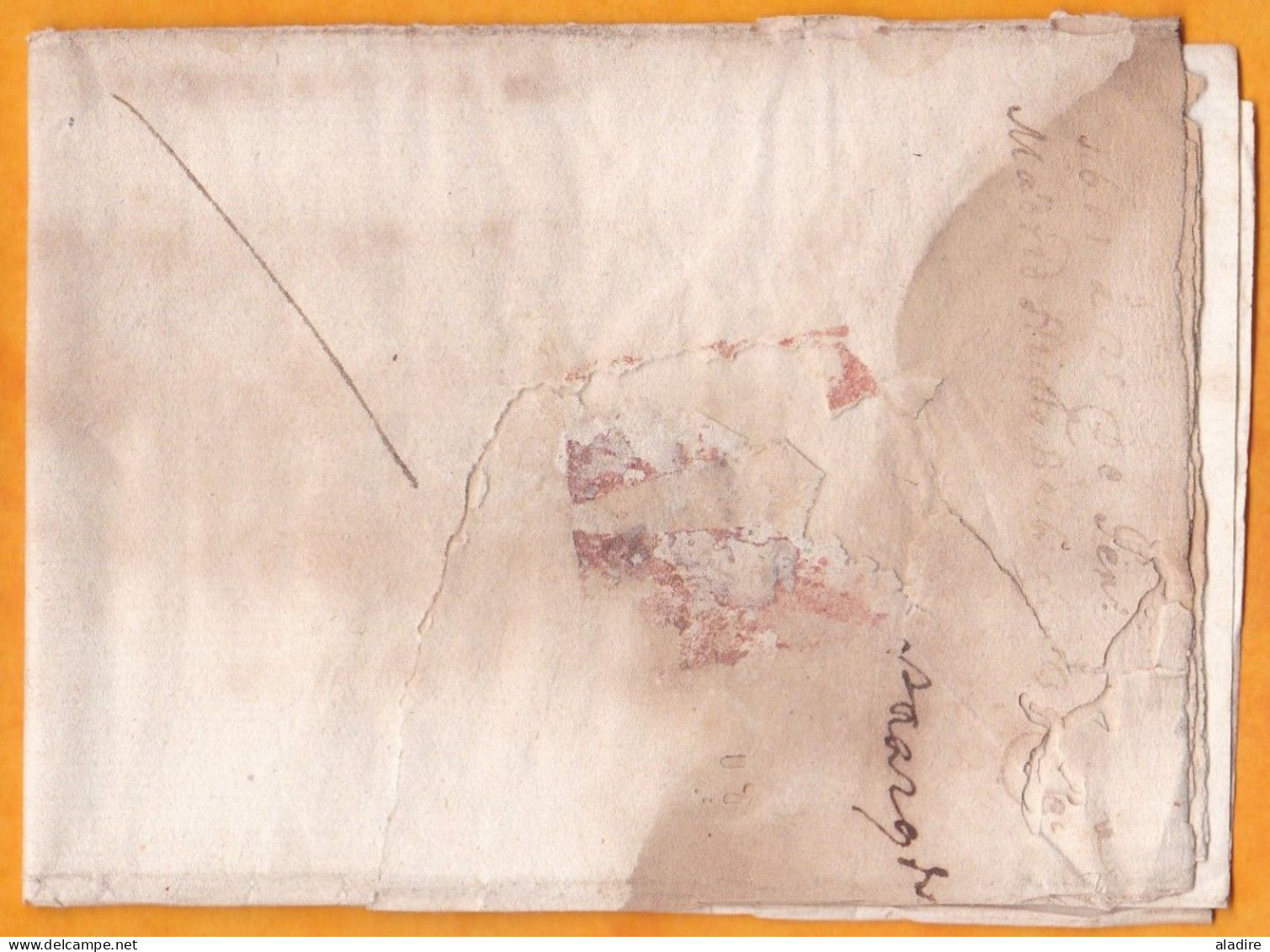 1610 - Reinado De Felipe III - Enveloppe & Lettre Pliée De 3 P. De Madrid Vers Anversa Anvers Antwerpen, Belgique - ...-1850 Prephilately