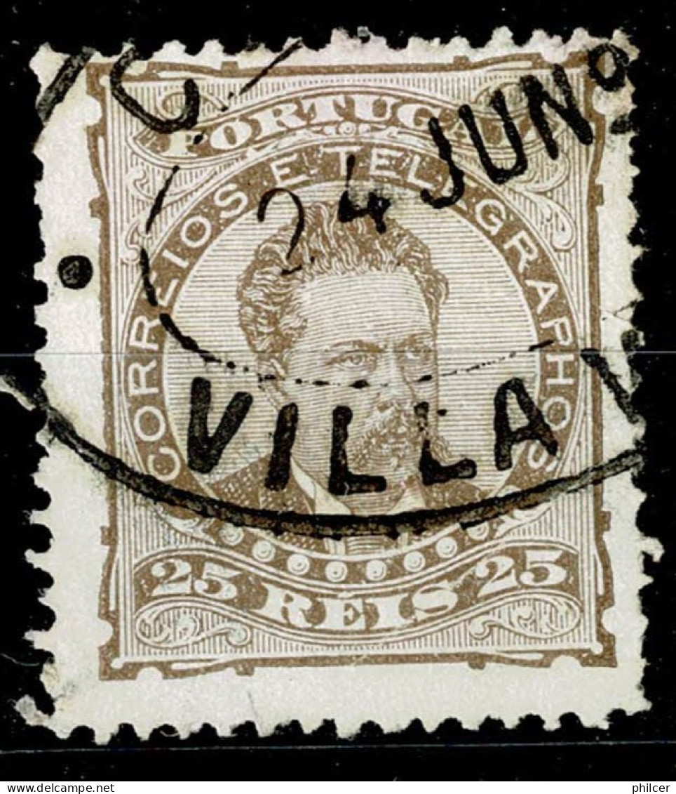 Portugal, 1882, # 57, Villa Viçoza, Used - Oblitérés