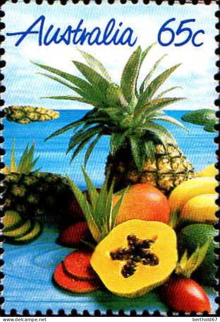 Australie Poste N** Yv: 990/993 Fruits (Thème) - Mint Stamps
