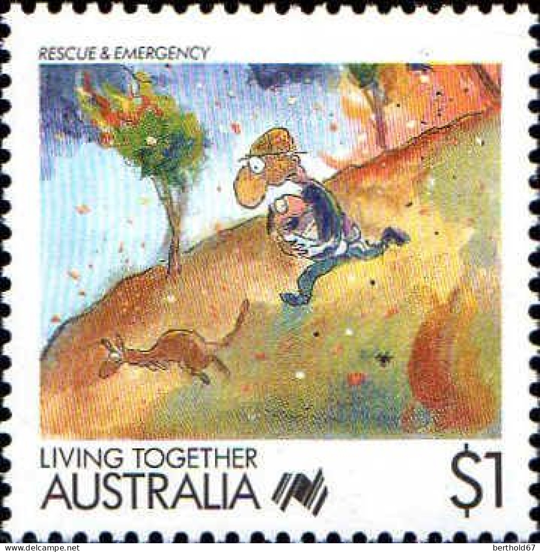 Australie Poste N** Yv:1051/1063 La vie en Australie