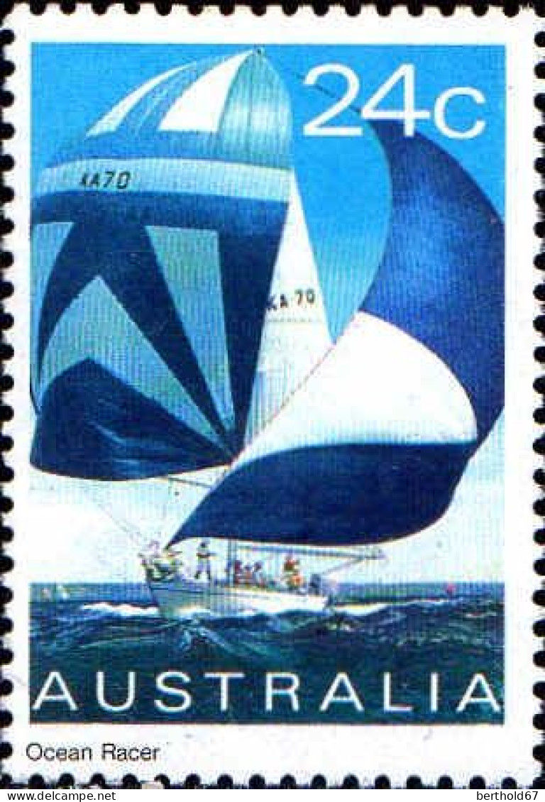 Australie Poste N** Yv: 758/761 Yachting (Thème) 761 Dents Un Peu Courtes - Mint Stamps