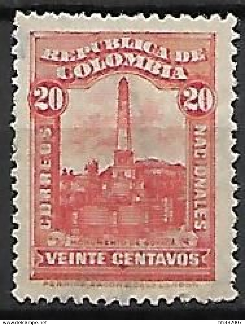 COLOMBIE   -   1917 .  Y&T N° 216 Oblitéré - Colombia