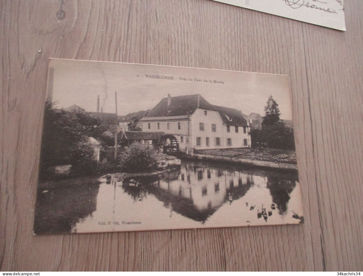 CPA 67 Bas Rhin Wasselonne Près Du Pont De La Mossig - Wasselonne