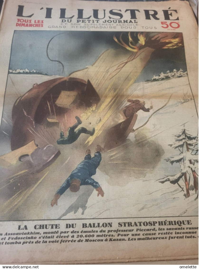 P J 34/ RUSSIE CHUTE BALLONSTRATOSPHERIQUE /JOURNAL AGRICOLE REFORME ETAT ? /FRANCE PAYSAGES St TROPEZ (en Bas Gauche ) - Le Petit Journal