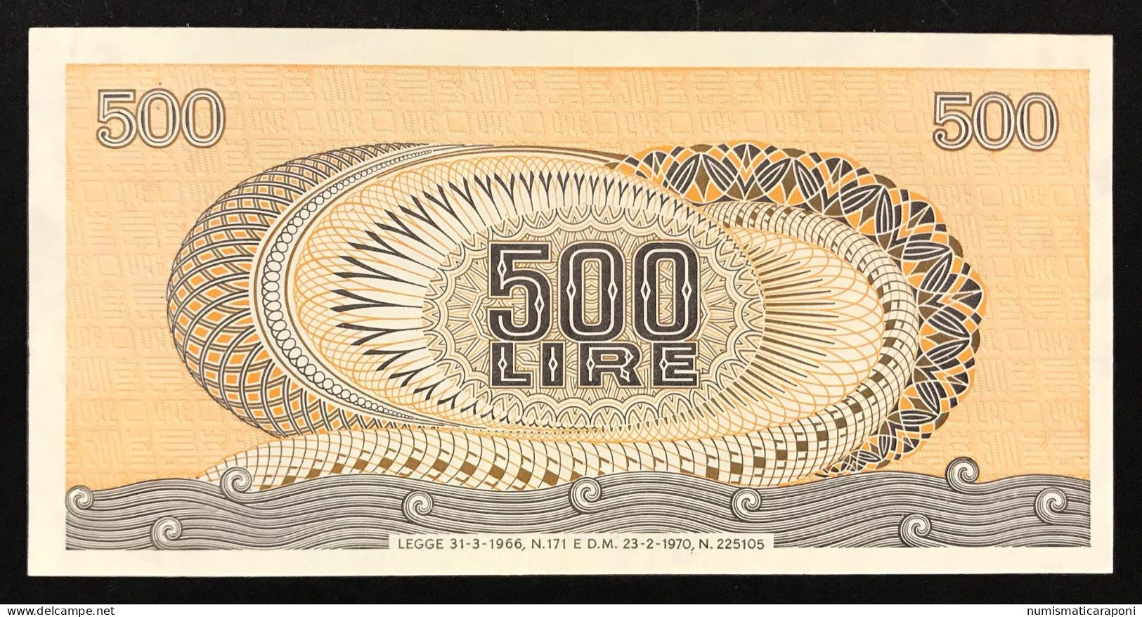 500 Lire Aretusa 1970 Spl/sup   LOTTO 4210 - 500 Lire