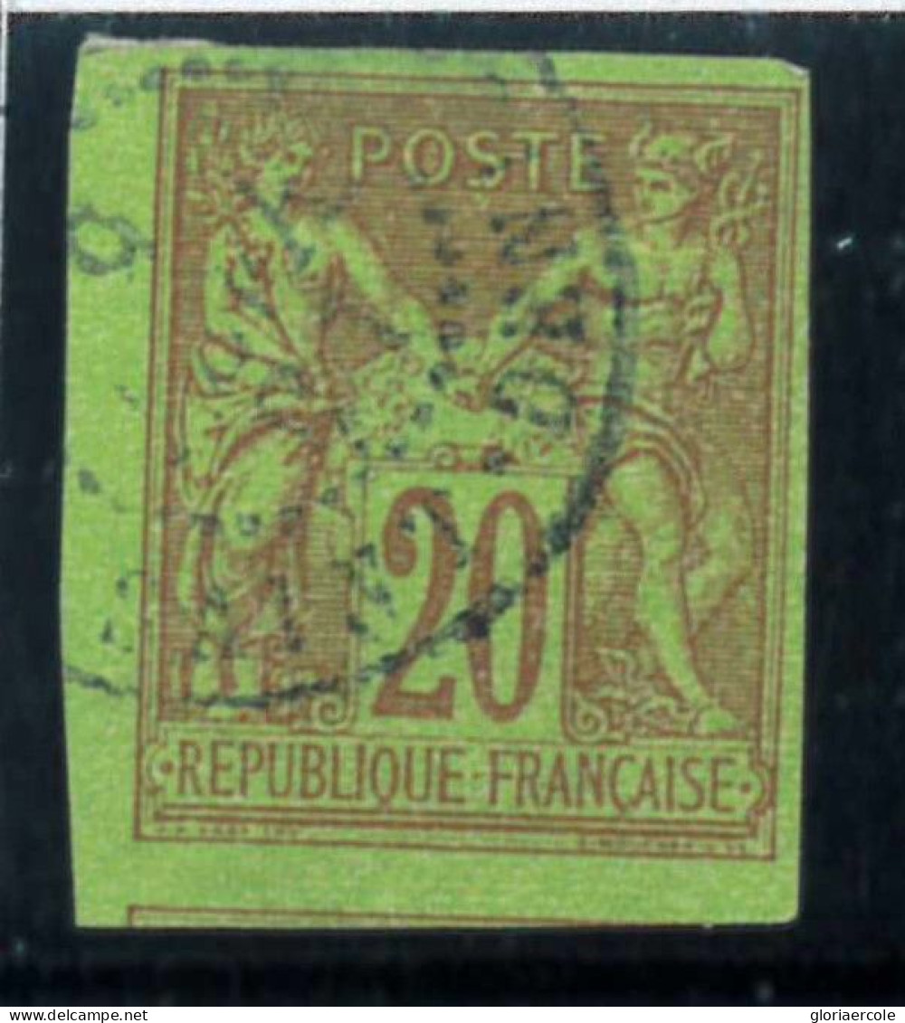 P2711C - FRENCH COLONIES YVERT 42, USED AT ST. DENNIS (REUNION) - Autres & Non Classés