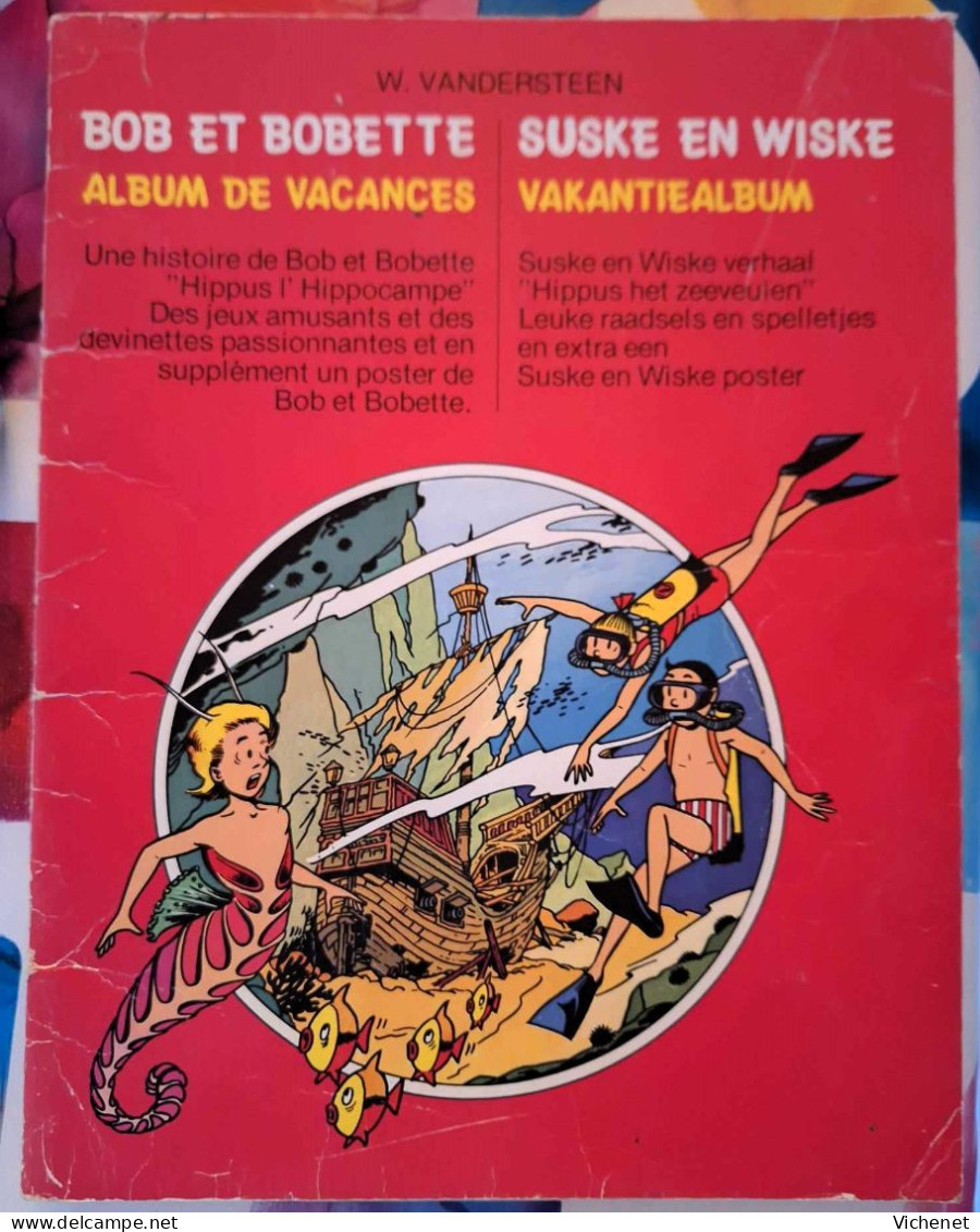 Bob Et Bobette - Album De Vacances - 1978 - Smarties - Bilingue / Tweetalig - Bob Et Bobette