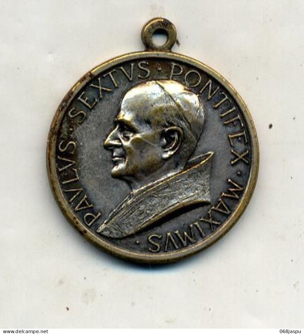 Medaille Pape Paul VI - Non Classificati