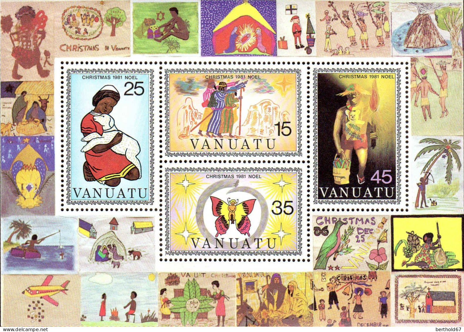 Vanuatu Bloc N** Yv:2 Mi:2 Noël - Vanuatu (1980-...)