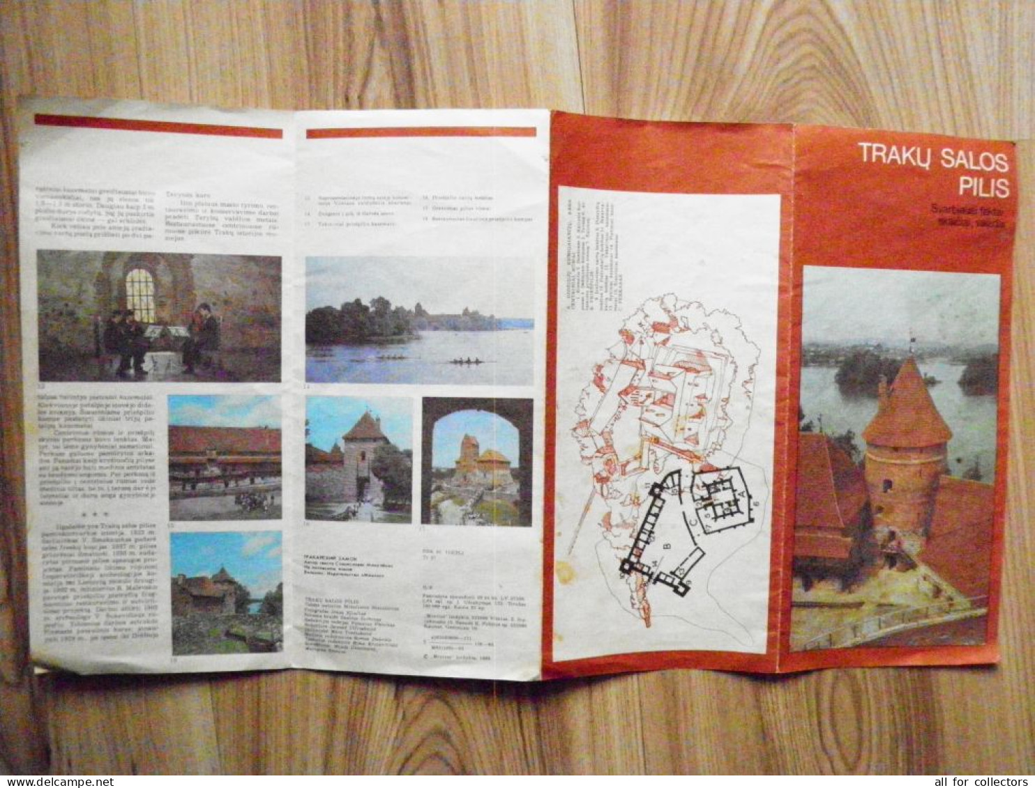 Booklet Issue Trakai Castle 1988  - Programs