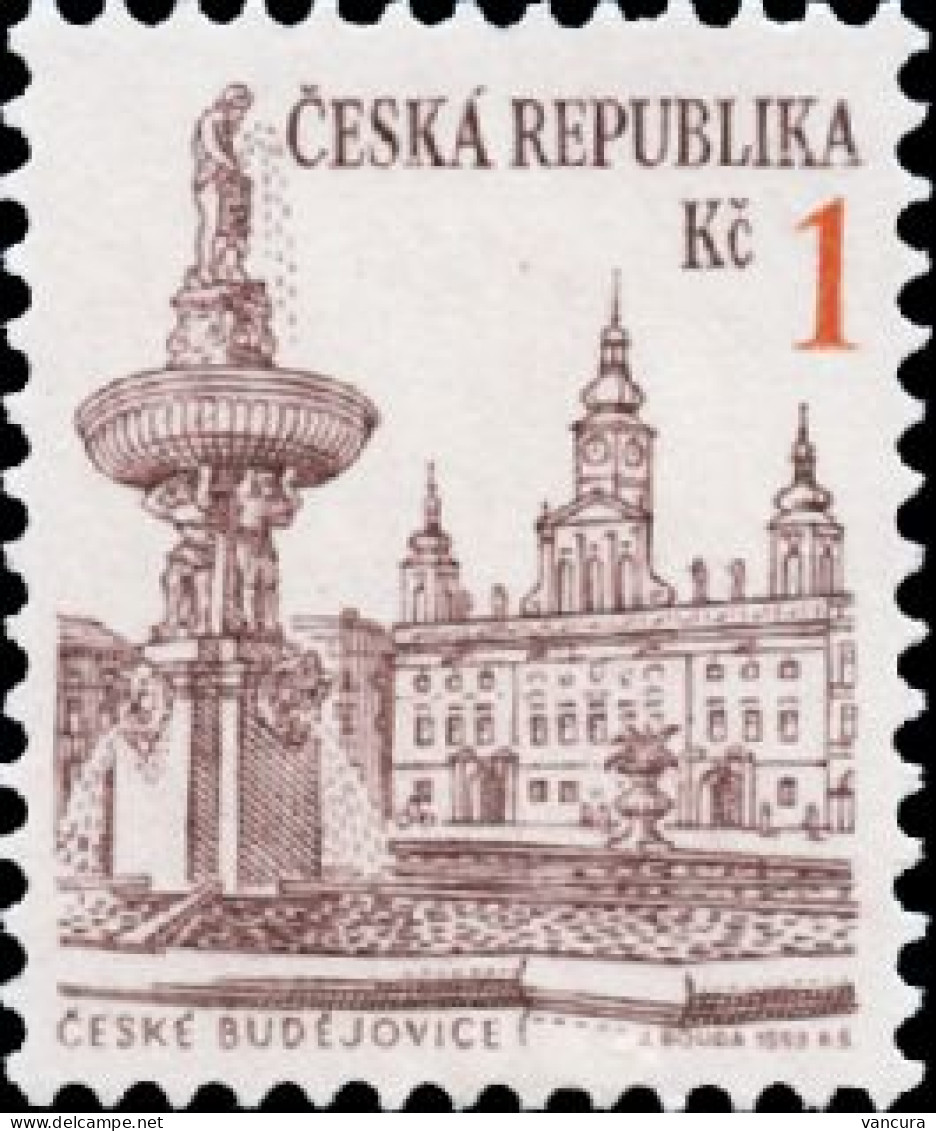 ** 12 Czech Republic Ceské Budejovice/Budweis Definitive 1993 Home Of The Bud Beer - Biere