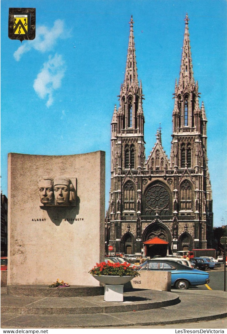 BELGIQUE - Oostende - Vue Sur L'église St Pierre Et Paul - Vue De L'extérieur - Carte Postale - Oostende