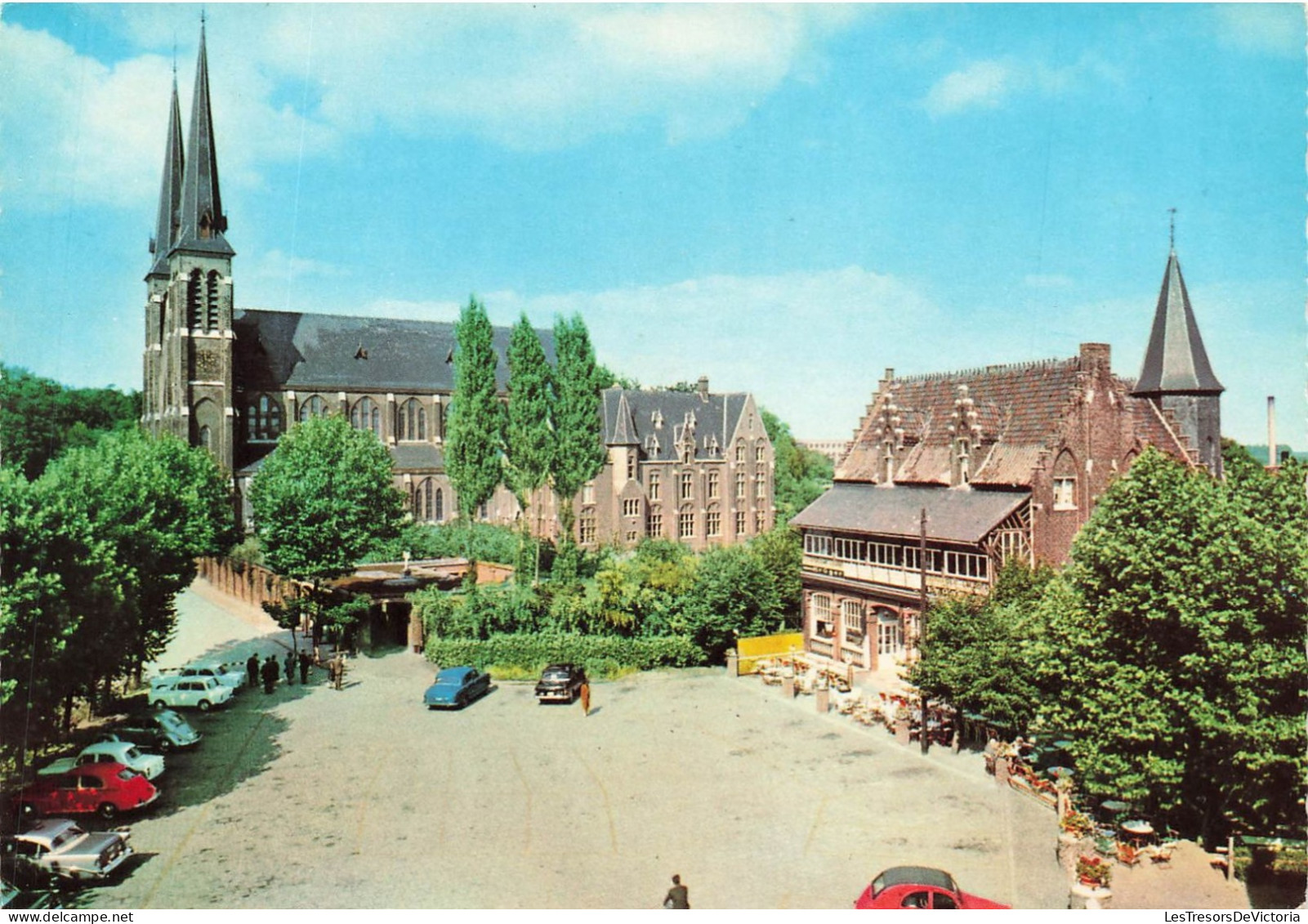 BELGIQUE - Lourdes Oostakker - Vue Sur La Basilique Et Couvent Des Pères Jésuites - Carte Postale - Gent