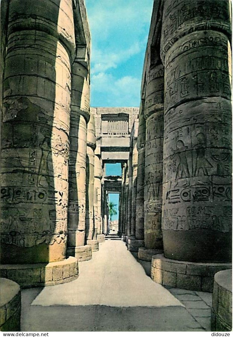 Egypte - Louxor - Luxor - Karnak - The Hypostyle Hall - Carte Neuve - CPM - Voir Scans Recto-Verso - Luxor