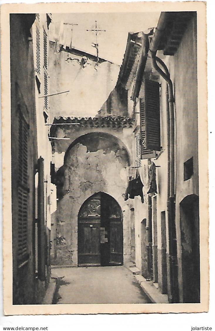 D 06 Cpa Antibes La Chapelle St Bernardin Cliche Maniezzi Non Ecrite N0169 - Antibes - Old Town