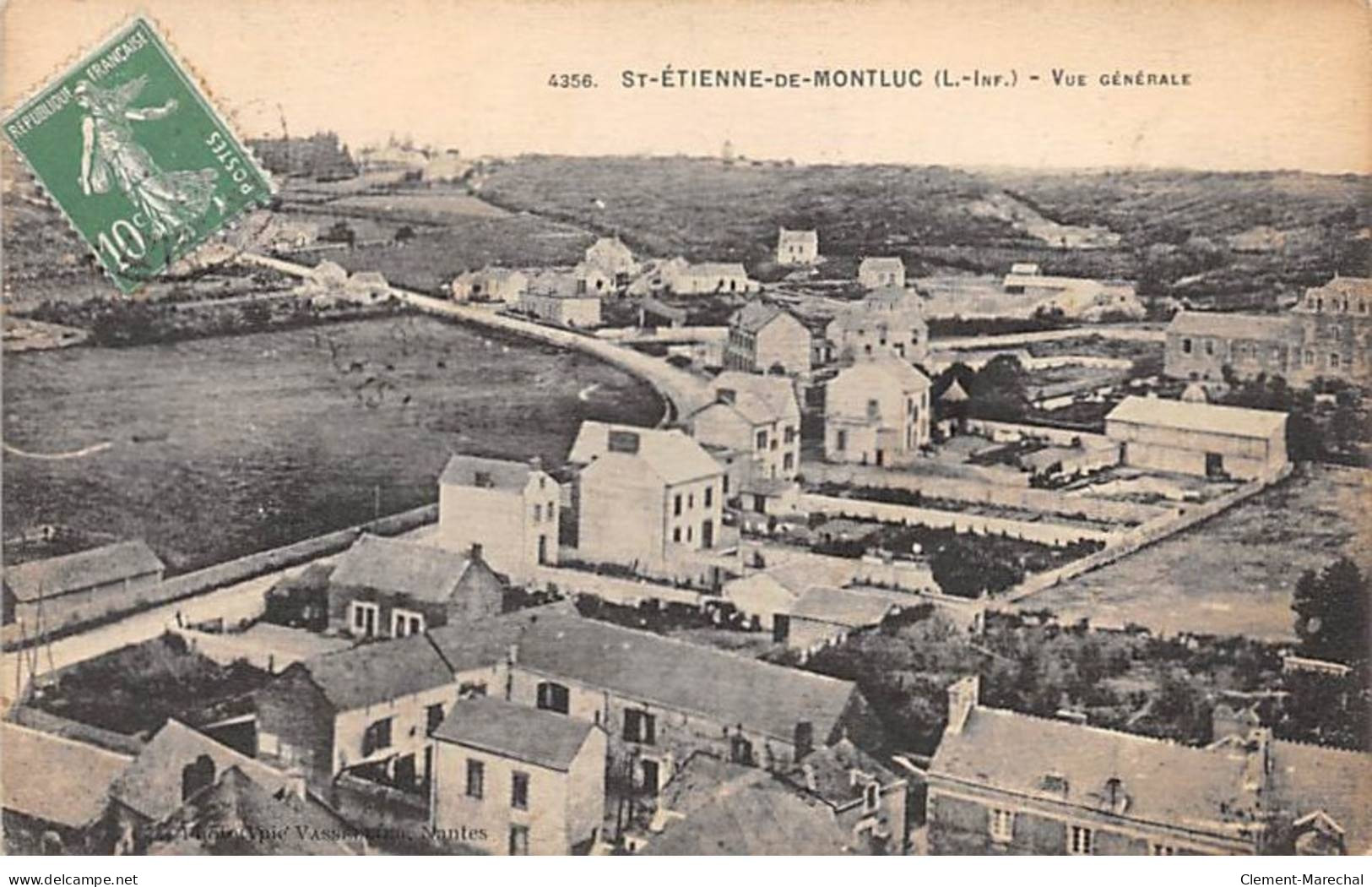 SAINT ETIENNE DE MONTLUC - Vue Générale - Très Bon état - Saint Etienne De Montluc