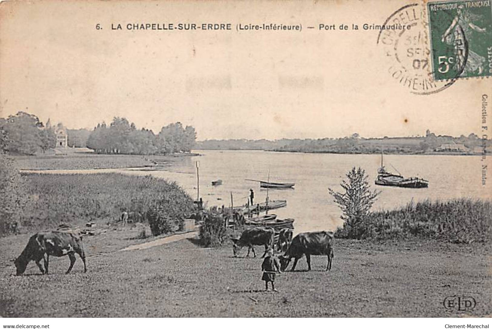 LA CHAPELLE SUR ERDRE - Port De La Grimaudière - Très Bon état - La Chapelle Basse-Mer
