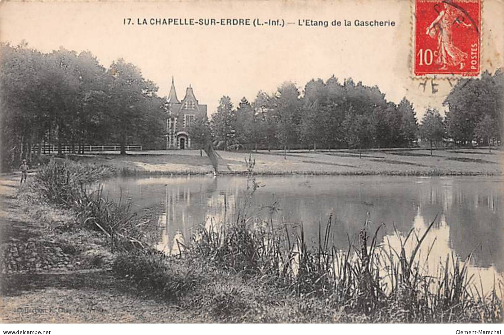 LA CHAPELLE SUR ERDRE - L'Etang De La Gascherie - Très Bon état - La Chapelle Basse-Mer