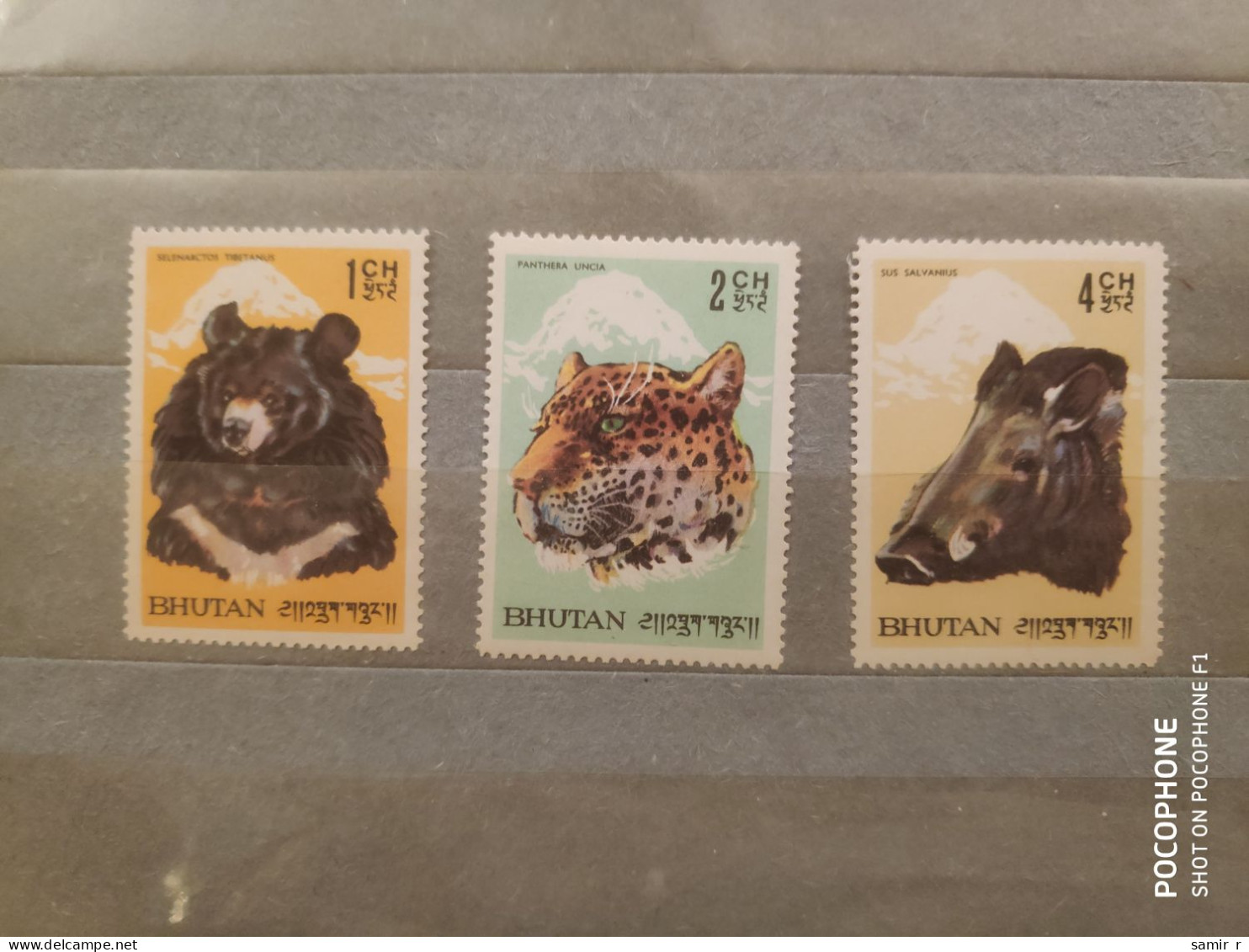 1967	Bhutan	Animals (F84) - Bhoutan