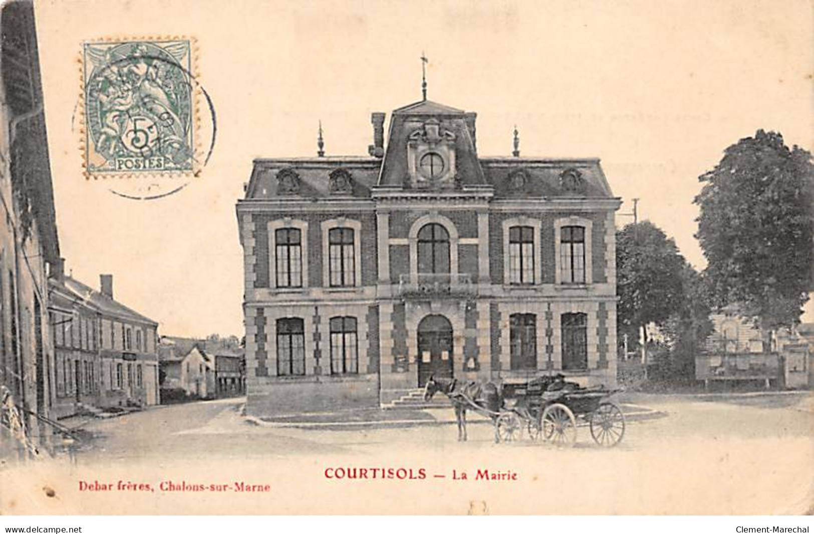 COURTISOLS - La Mairie - Très Bon état - Courtisols