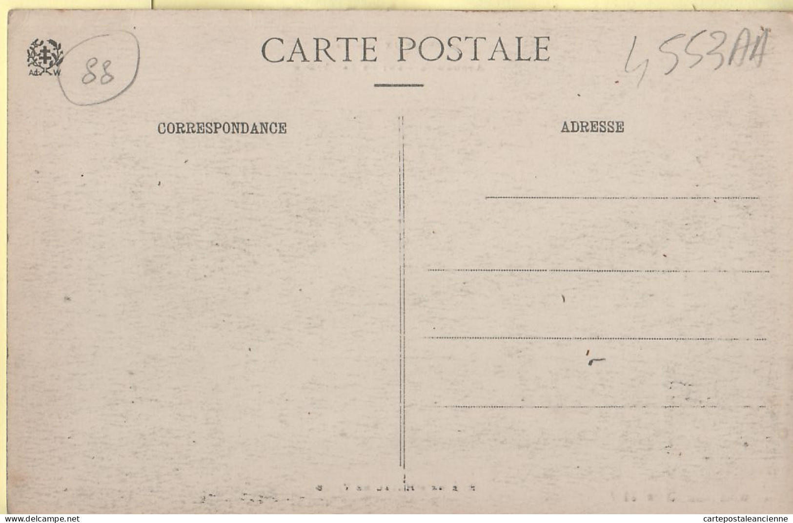 25036 / CORCIEUX Arrondissement SAINT DIE Vosges Rue HOTEL De VILLE Animation Villageoise 1910s -WEICK 8207 - Corcieux