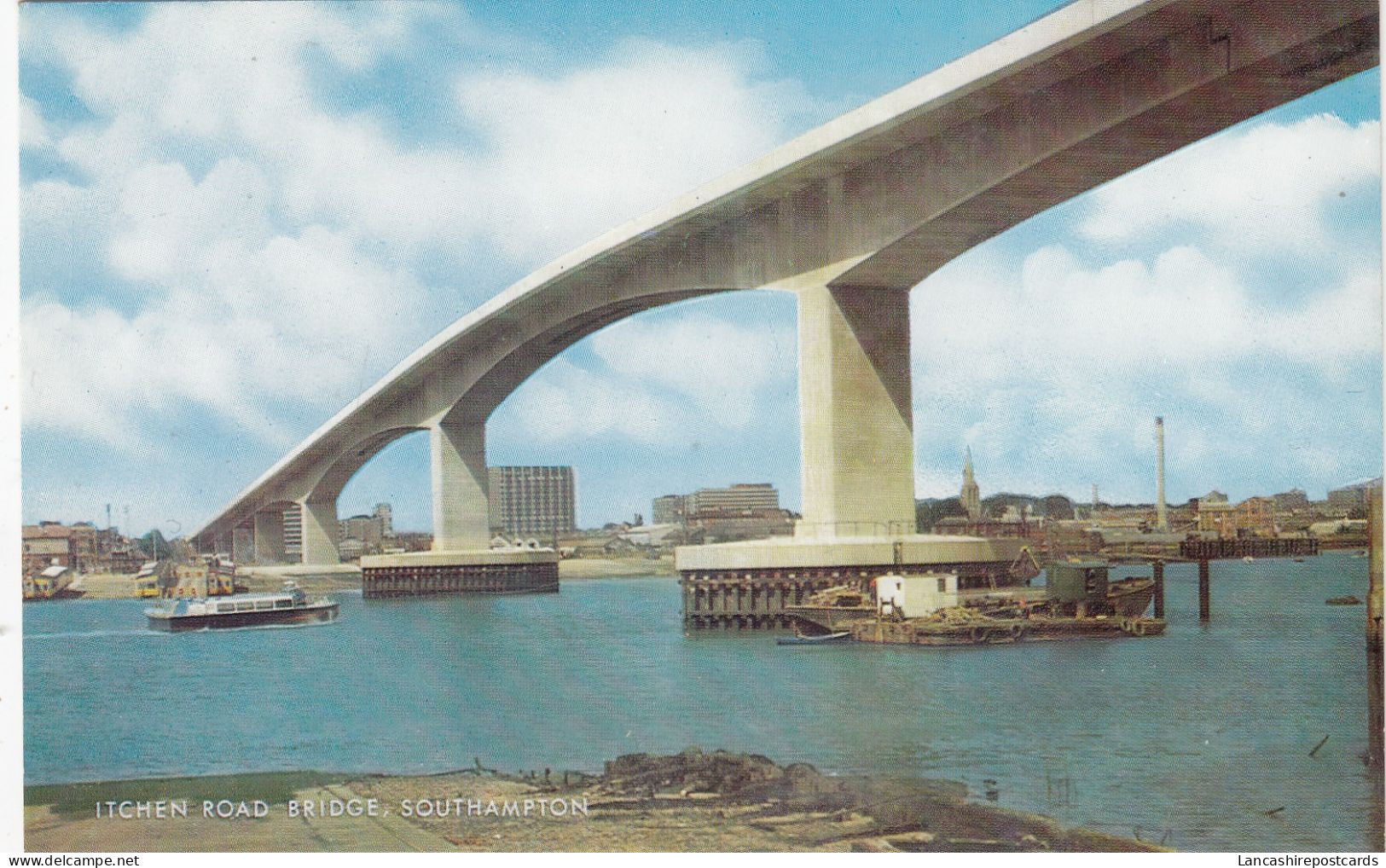 Postcard Itchen Road Bridge Southampton My Ref B14908 - Southampton