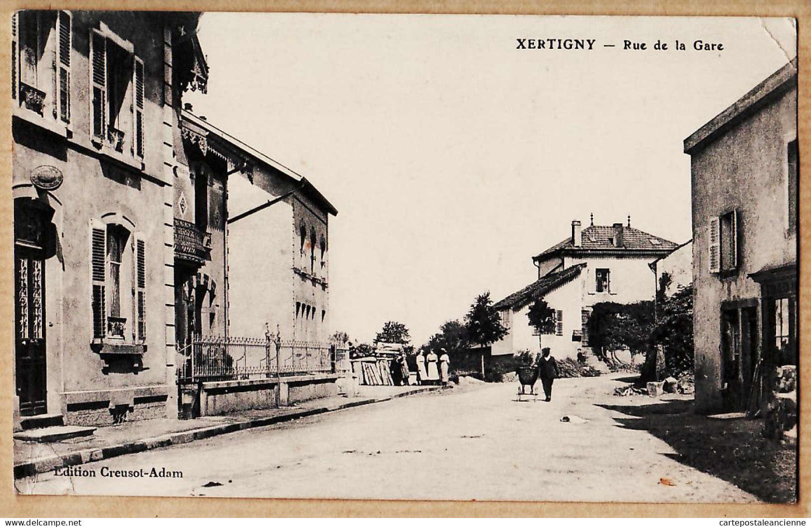 25035 / Autographe Soldat ELIE BERNARD 21.04.1915 Service Militaire G.V.C Gare XERTIGNY 88-Vosges à Sa Mère Argelliers - Xertigny