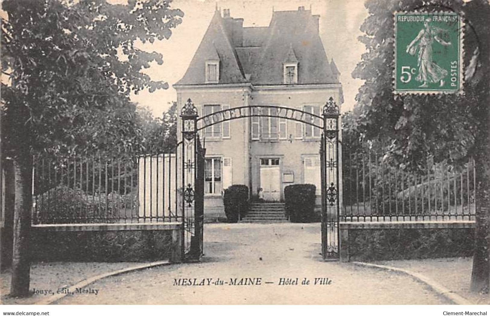 MESLAY DU MAINE - Hôtel De Ville - état - Meslay Du Maine