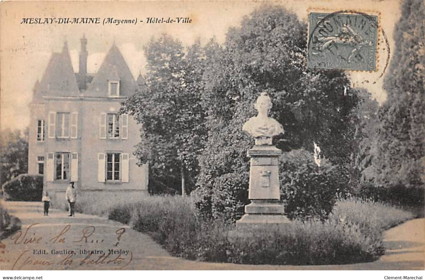 MESLAY DU MAINE - Hôtel De Ville - Très Bon état - Meslay Du Maine