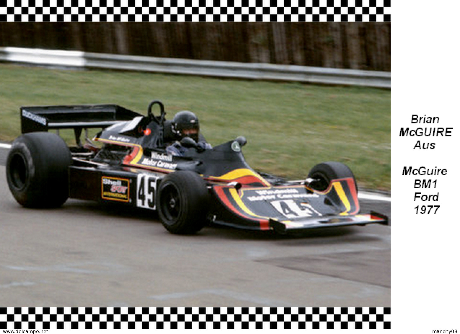 Brian  Mcguire -  McGuire  BM1  1977 - Grand Prix / F1