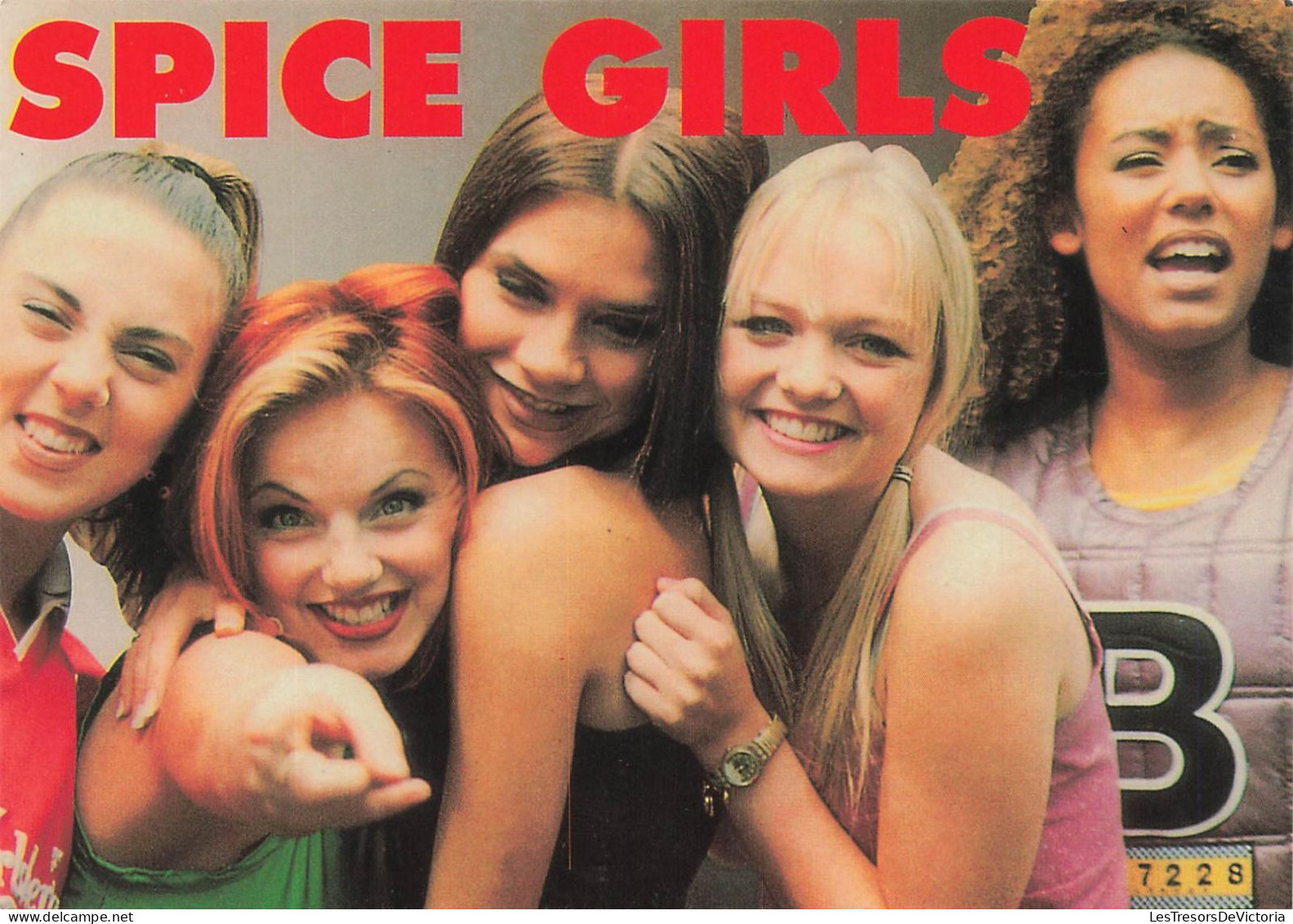 CELEBRITES - Spice Girls - Colorisé - Carte Postale - Singers & Musicians