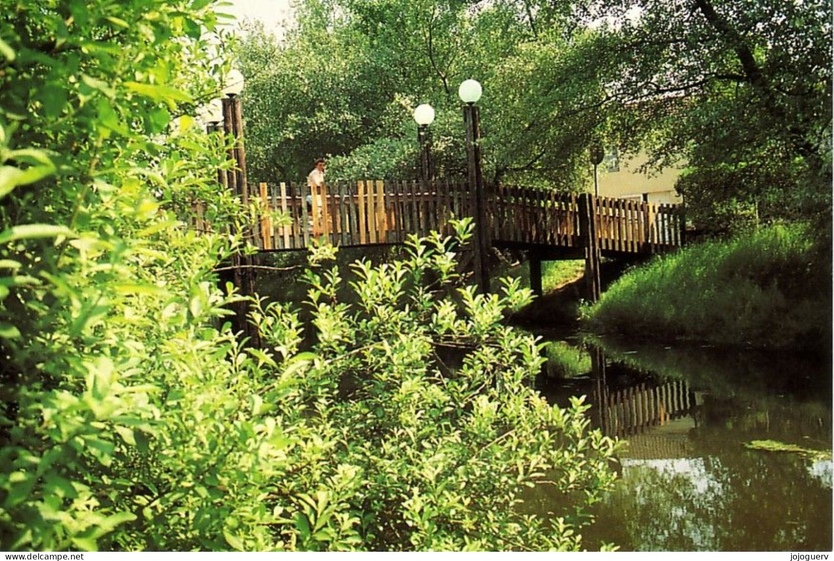 Grande Synthe  Les Canaux Dans Le Quartier Du Moulin ( Pont En Bois Près De Dunkerque - Grande Synthe