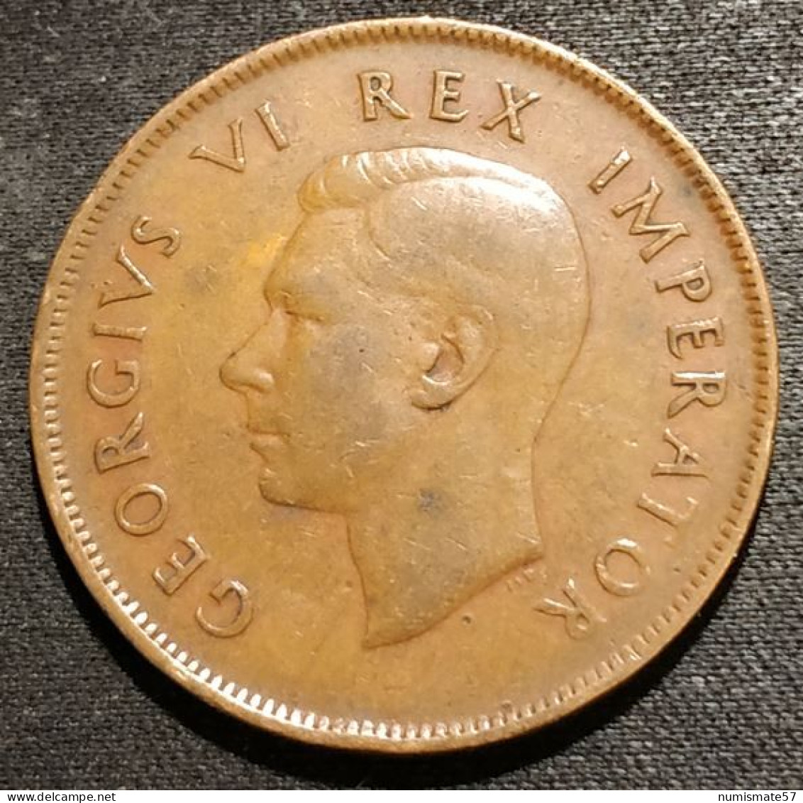 AFRIQUE DU SUD - 1 PENNY 1942 - George VI - KM 25 - ( South Africa ) - Südafrika