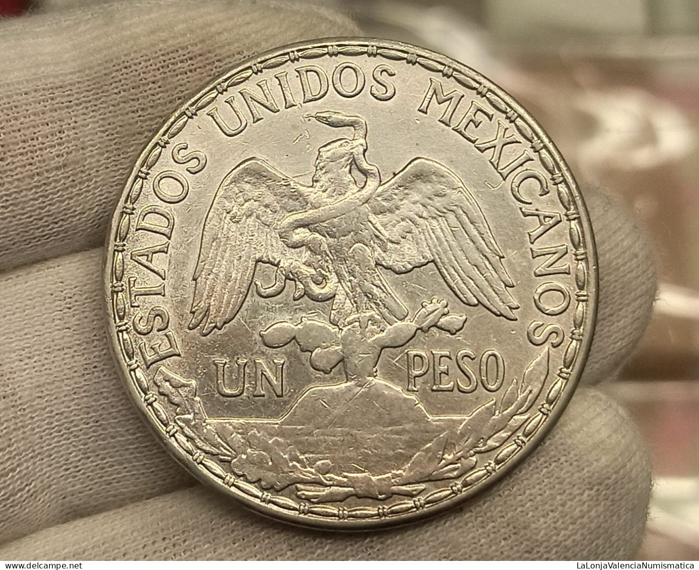 México 1 Peso Grito De Dolores 1910 Km 453 Plata - México