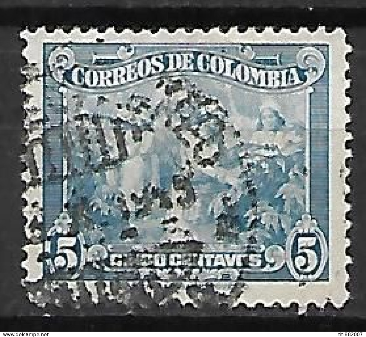 COLOMBIE   -   1949 .  Y&T N° 433 Oblitéré .  Café - Colombia