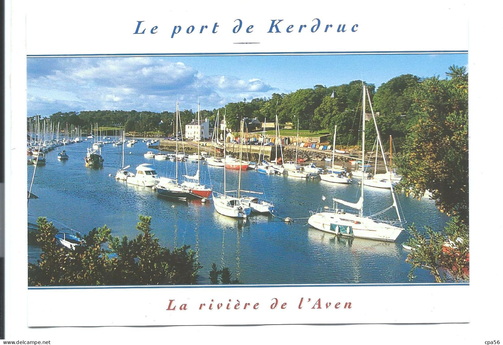 Le Port De KERDRUC En NEVEZ - N° 10076 YCA - Vente Directe X - Névez