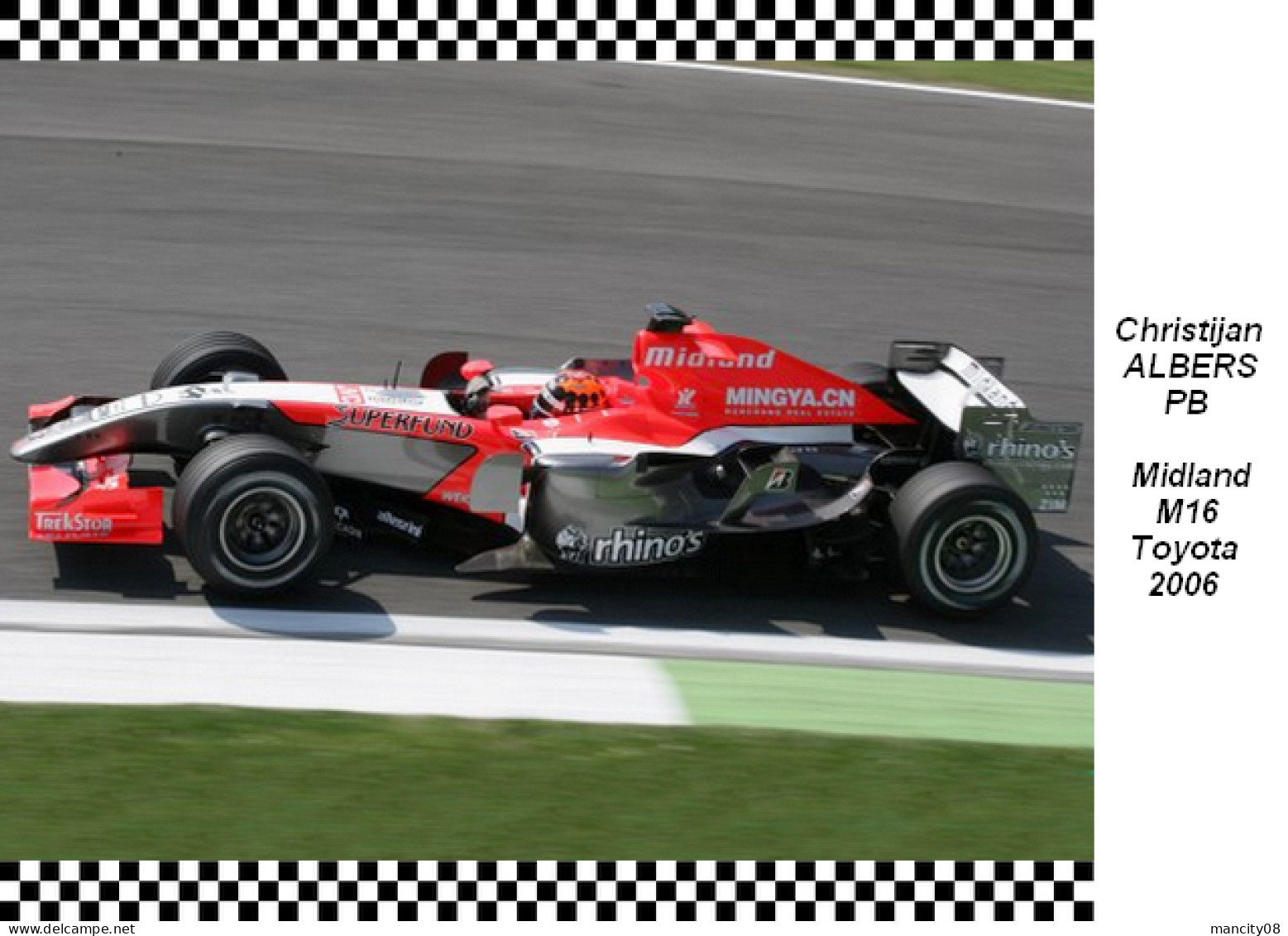 Christijan  Alberts  -  Midlandi  M16  2006 - Grand Prix / F1