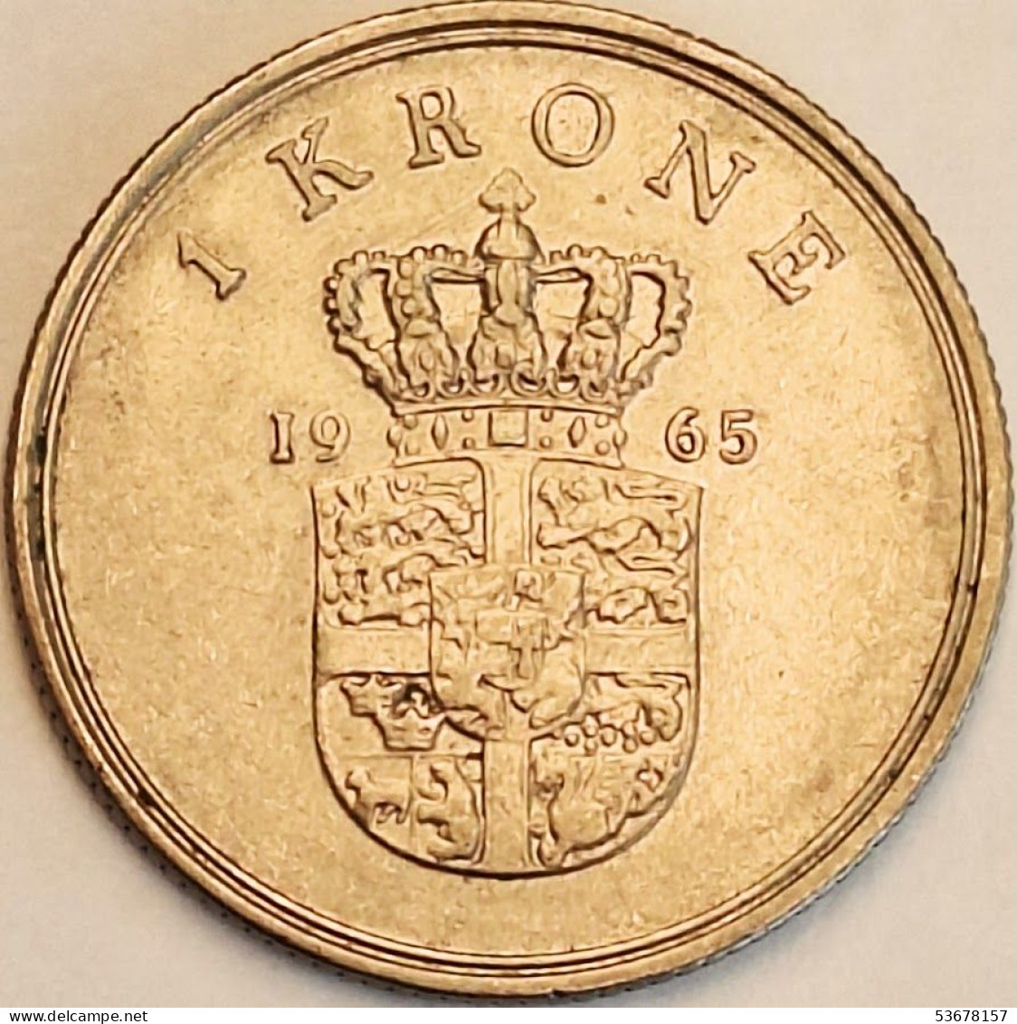 Denmark - Krone 1965, KM# 851.1 (#3778) - Denmark