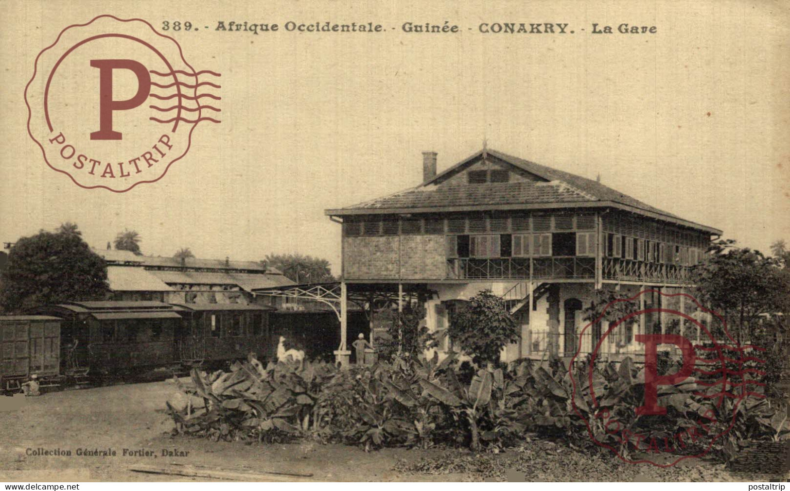 GUINEA. GUINEE FRANÇAISE. CONAKRY La Gare - Guinée Française