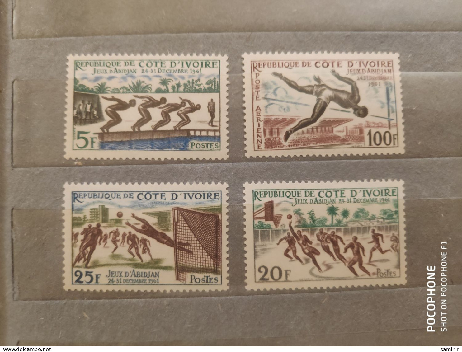 1961	Ivory Coast (F84) - Côte D'Ivoire (1960-...)