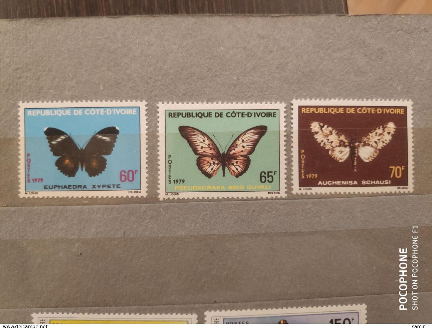 1979	Ivory Coast	Butterflies (F84) - Côte D'Ivoire (1960-...)