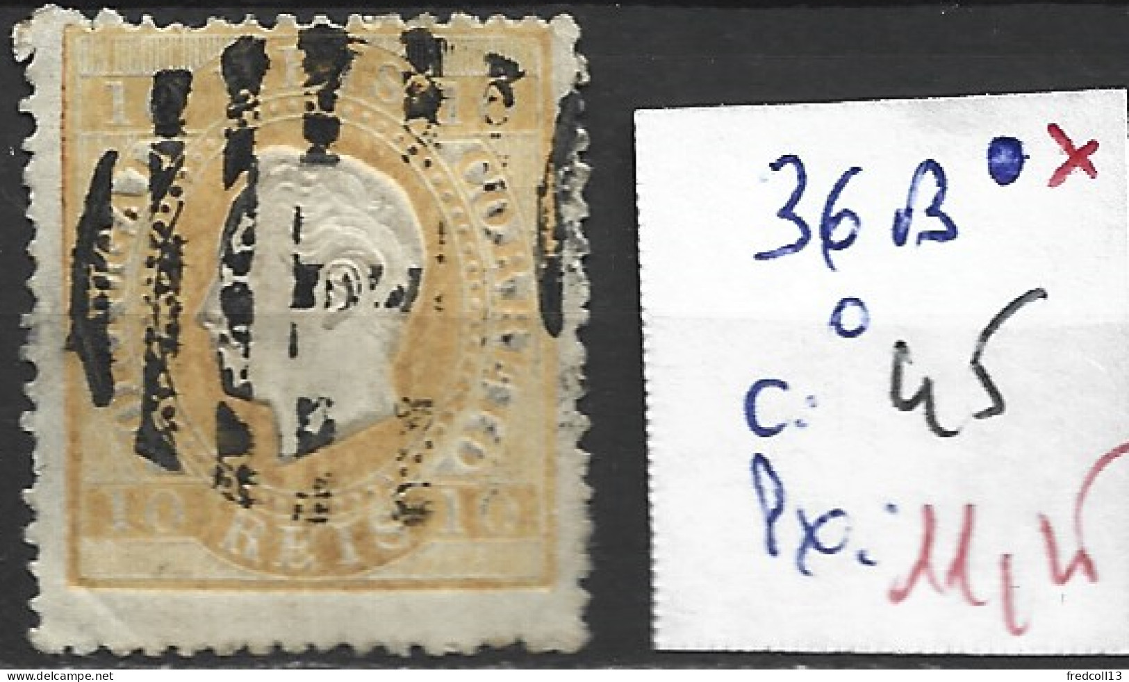 PORTUGAL 36B Oblitéré Côte 45 € - Oblitérés