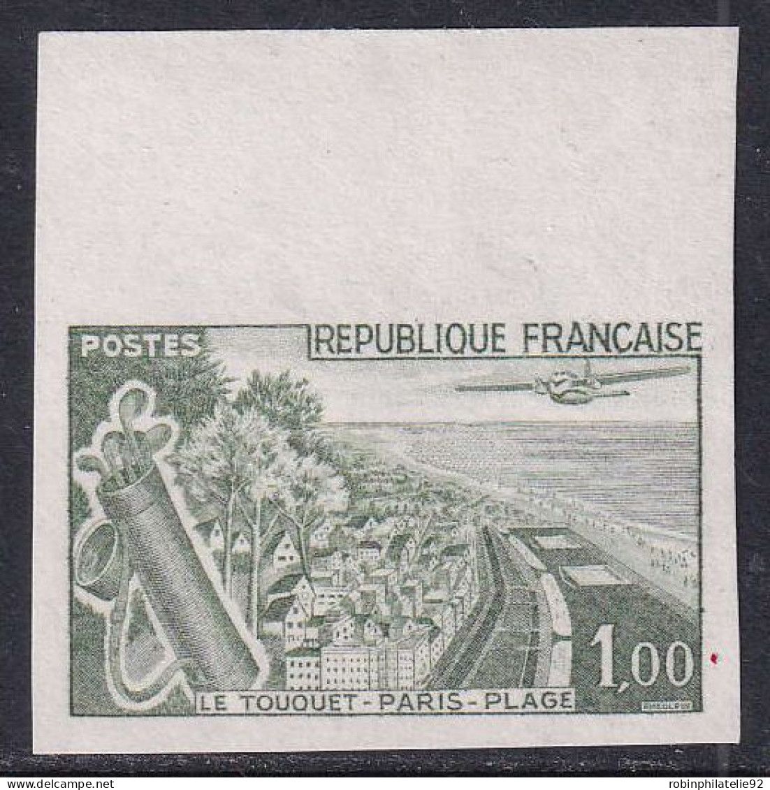 France Essais De Couleur N°1355 Le Touquet Paris Plage Bdf Qualité:** - Altri & Non Classificati