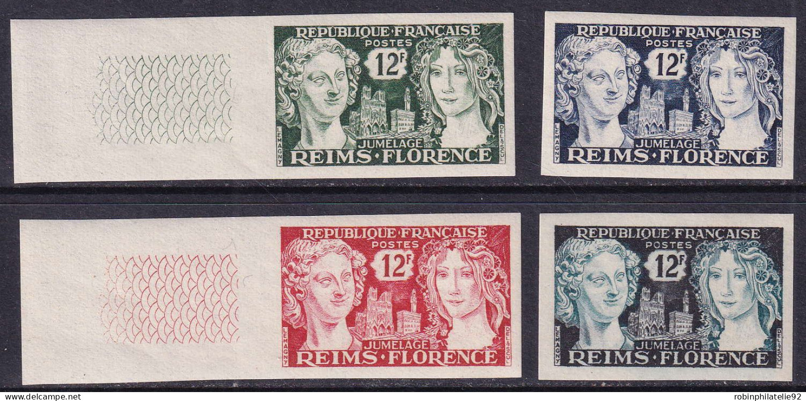 France Essais De Couleur N°1061 Reims-Florence 4 Essais Qualité:** - Otros & Sin Clasificación