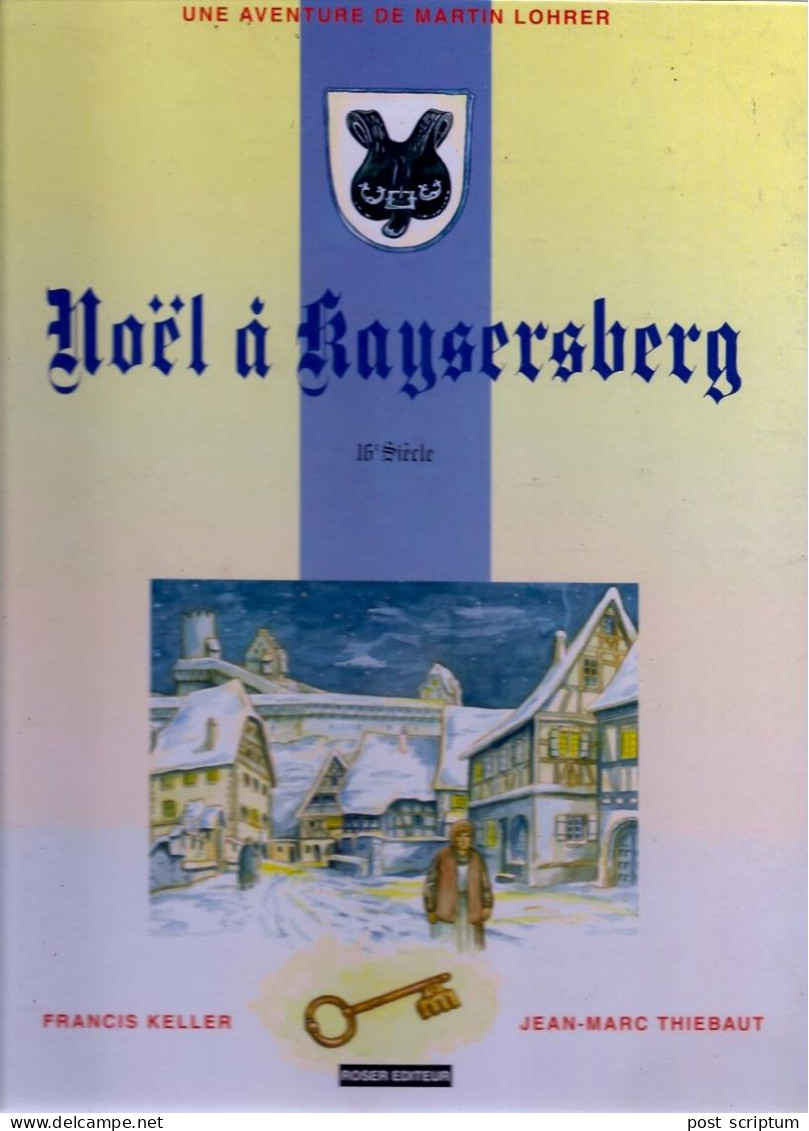 Livre - Noël à Kaysersberg  (BD) - Alsace