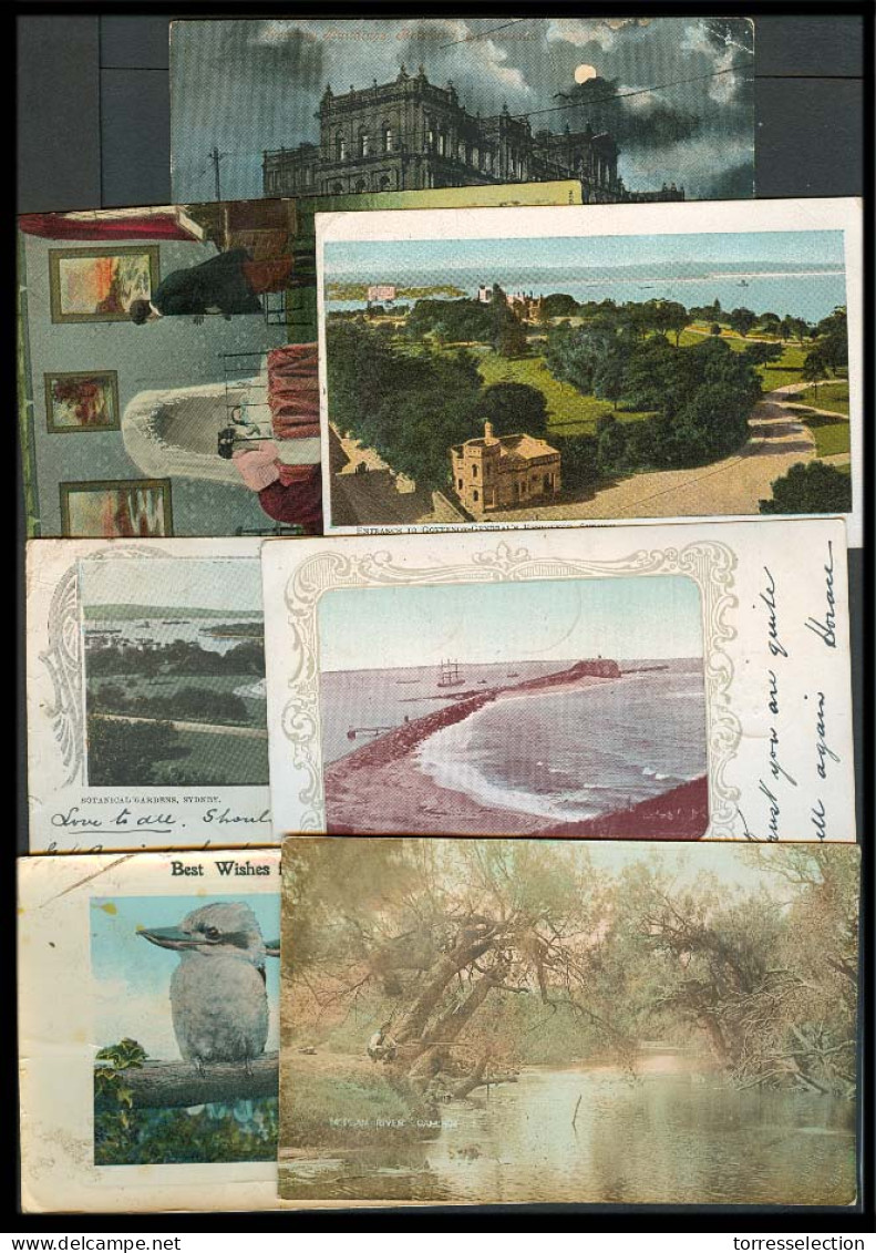 AUSTRALIA. C.1905. NSW 7 Diff Early View Postcards. - Altri & Non Classificati